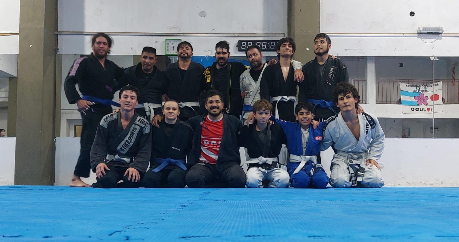 Boidae Jiu Jitsu team training